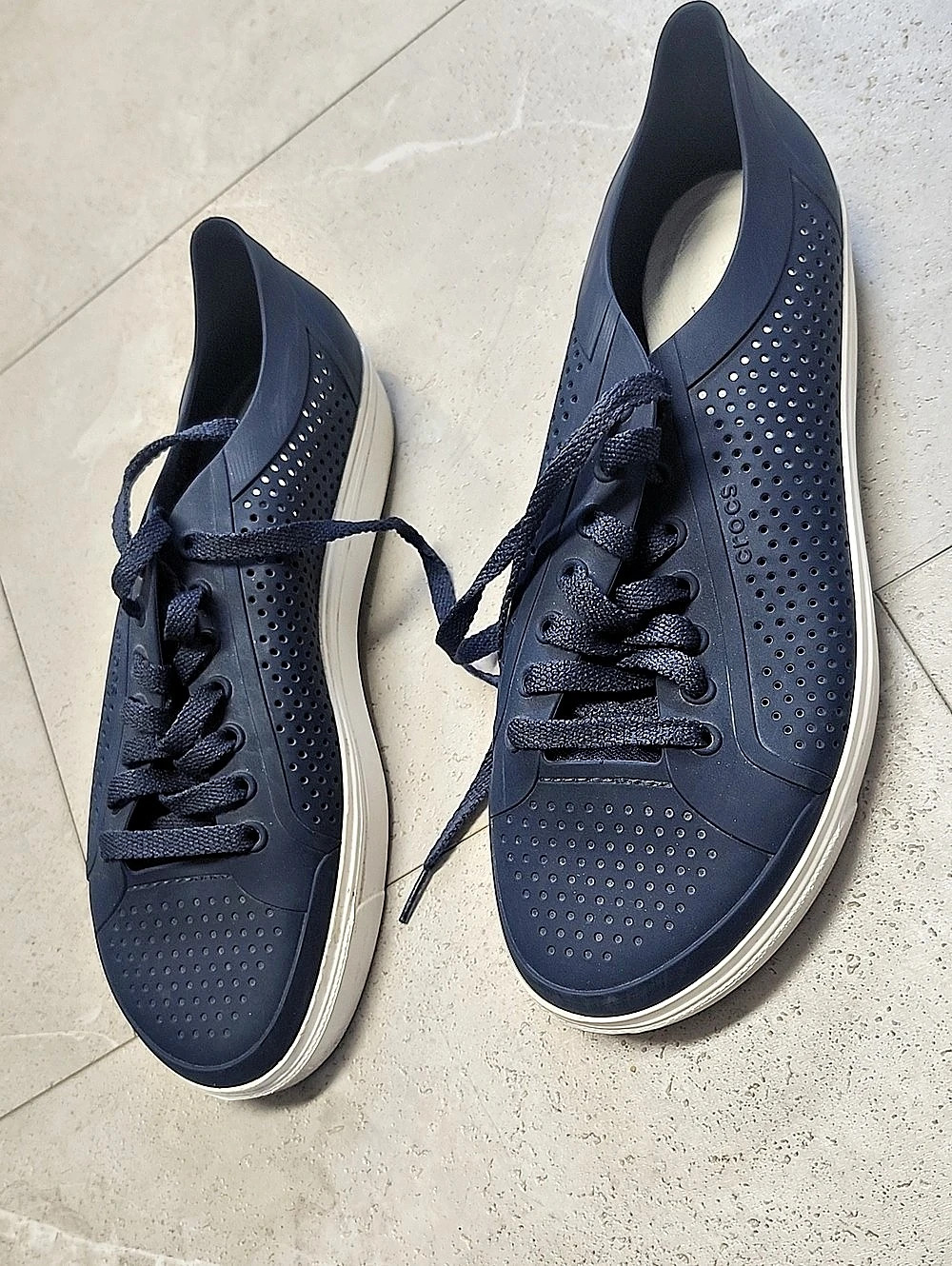 CROCS Blue Sneakers Men Size US 10
